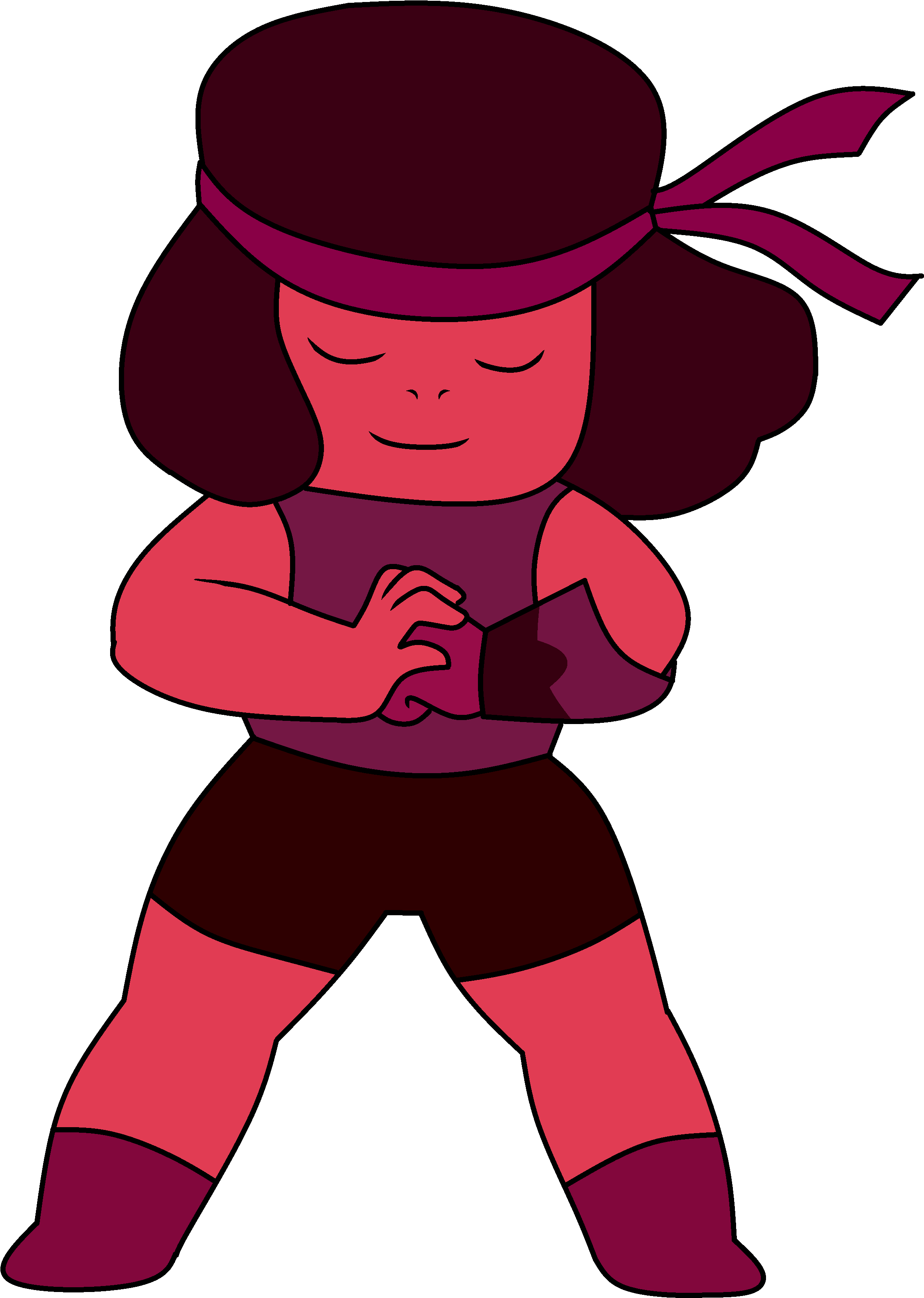 Ruby - Ruby Steven Universe Garnet (2499x3528)