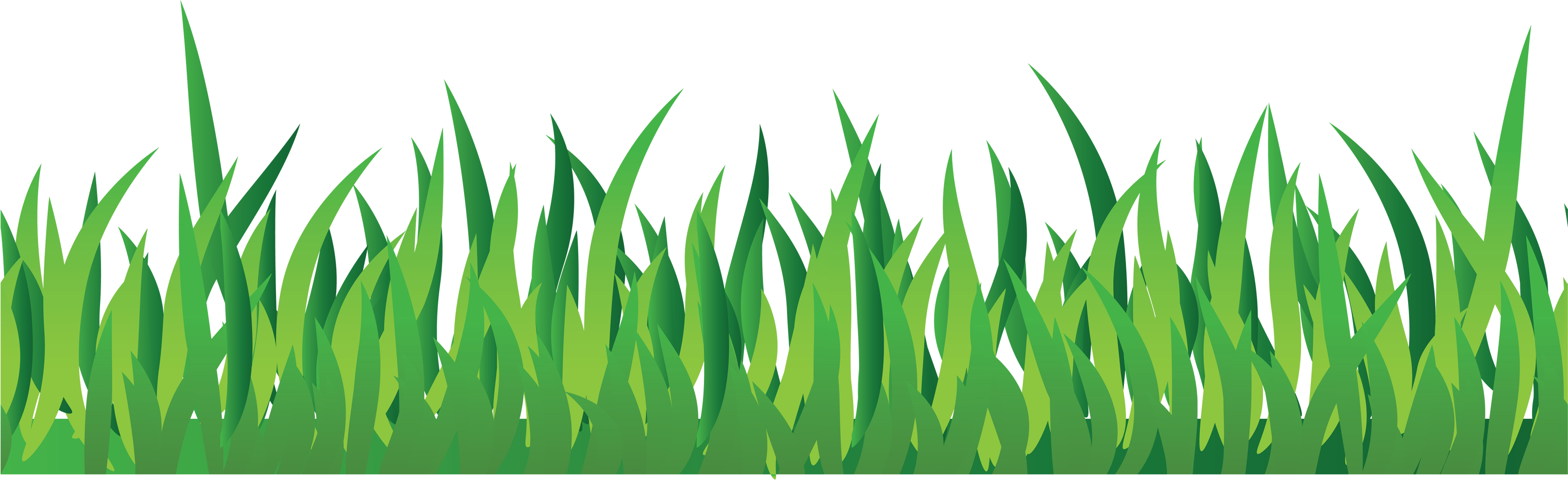 Printable Grass Clipart - Grass Png (3227x988)