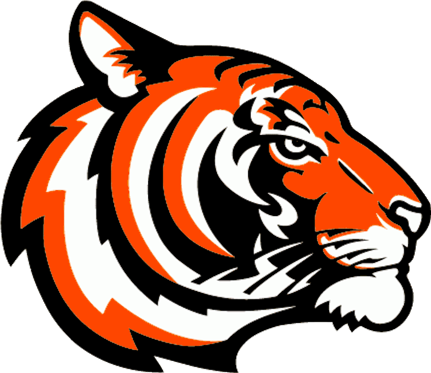 Tigres Clipart Tiger Logo - Orange Tiger Logo (923x802)
