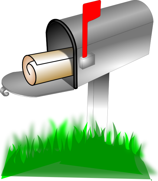 Direct Mail Distribution Clipart - Mailbox Png (522x597)