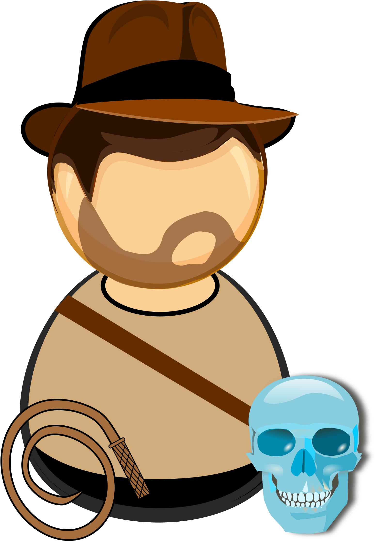 With A Whip And Glass Skull - With A Whip And Glass Skull (1707x2400)
