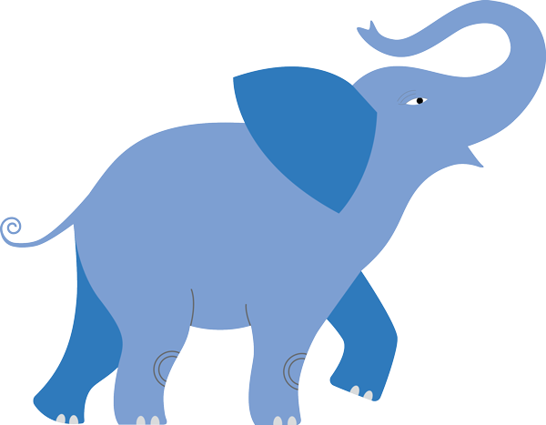 Elephant - Indian Elephant (600x467)