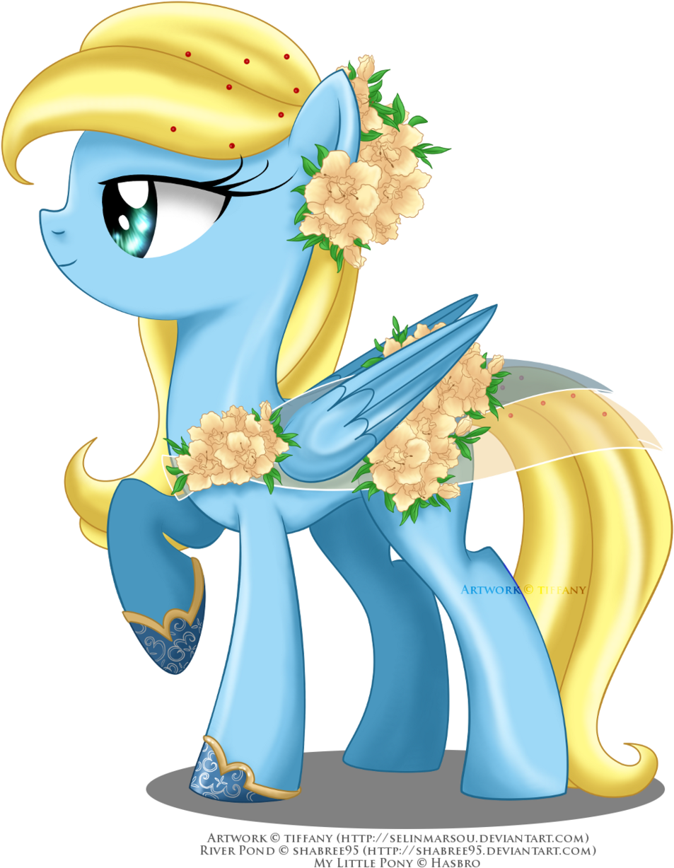 May Festival River Pond By Selinmarsou - Mlp Gala Dress Designs (1024x1257)