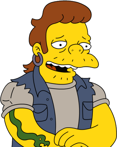 Bradley "serpiente Pájaro Enjaulado" Bird, Conocido - Serpe Simpson (500x500)