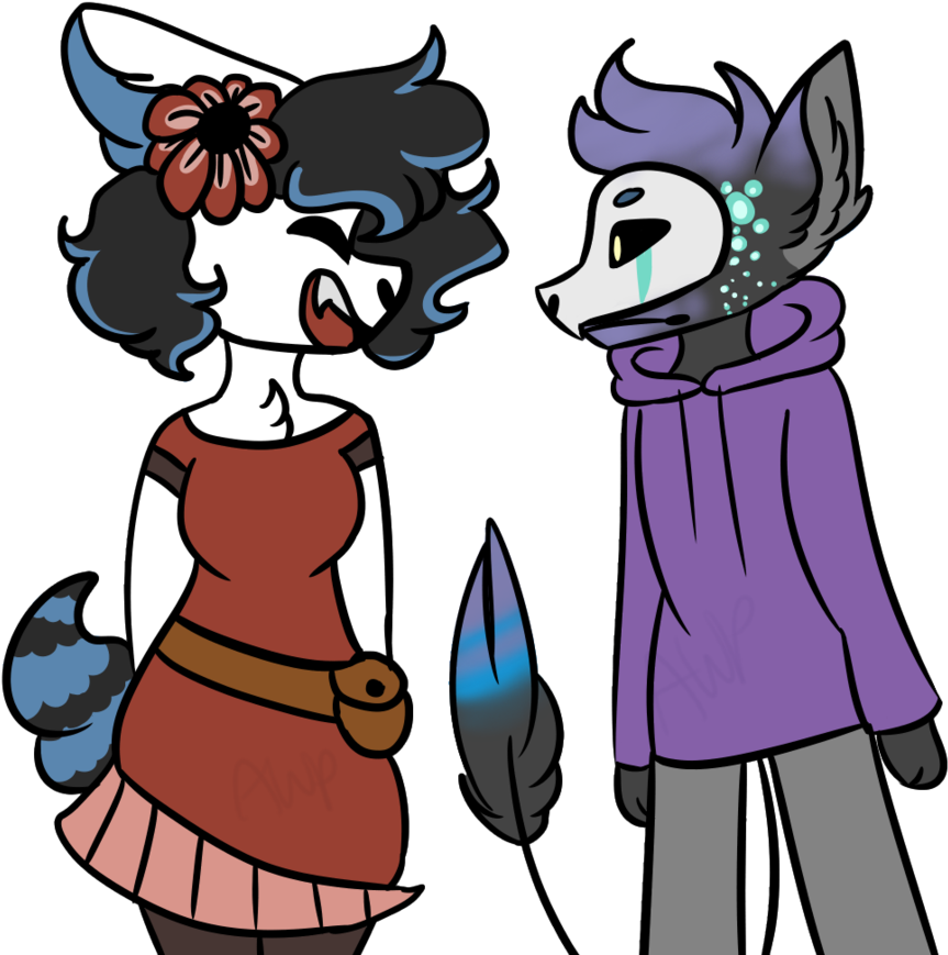 Vincent And River By Angelwolfpet - Cartoon (894x894)