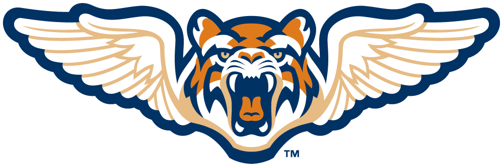 Flying Tiger Cap - Lakeland Flying Tigers Logo (999x333)