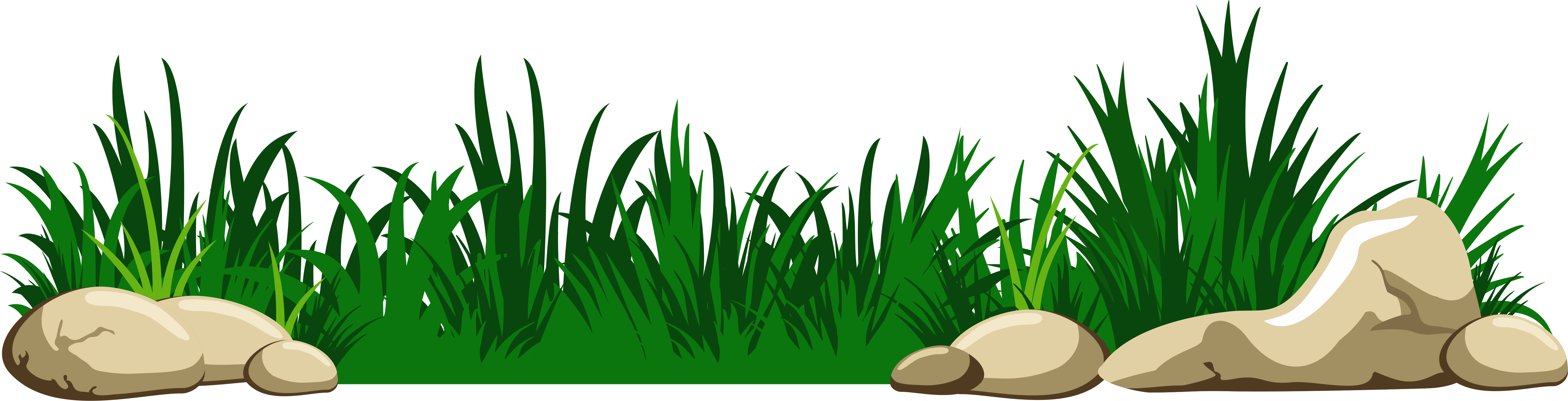 Transparent Grass Clipart - Grass Clipart Png (6084x1755)