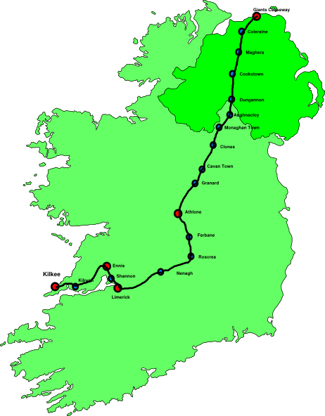 Map Of Ireland (462x592)