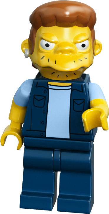 Snake Jailbird - Lego Simpsons Kwik E Mart Minifigures (457x796)