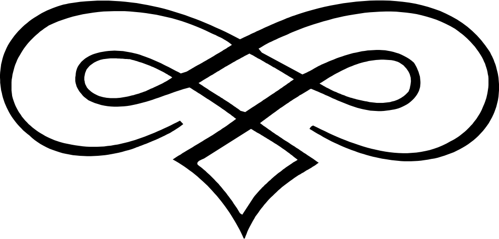 Wedding Program Clipart Graphic Design 100 - God We Trust In Cursive (990x474)