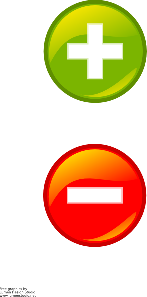 Original Png Clip Art File Plus And Minus Buttons Svg - Plus And Minus Png (294x594)