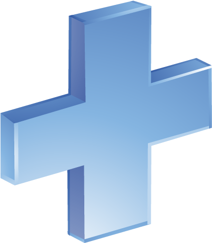 Plus Free Icons - Blue Plus (512x512)