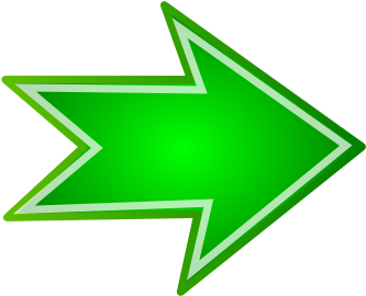 Green Arrow Free Vector Graphic On Pixabay - Right Arrow Green Png (600x269)