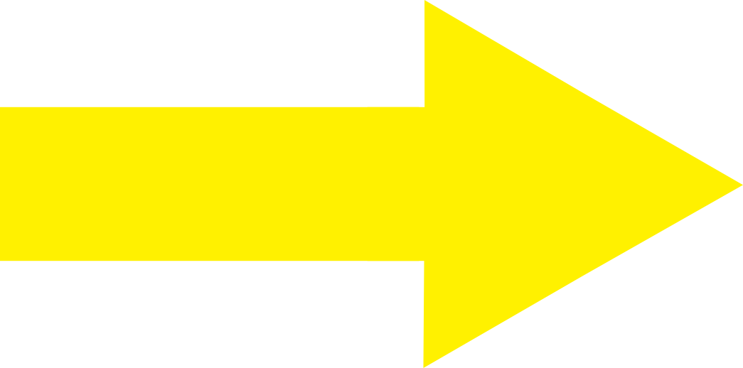 Arrow Pointing Right Vector Clipart - Yellow Arrow Right Png (1045x518)