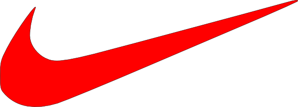 Nike Clip Art At Clkercom Vector Online - Red Nike Ticks (600x217)