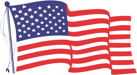 Gary And Marcy Eberle Graciously Invite You To Join - Free American Flag Printable (483x269)