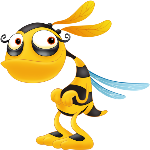 Abeilles - Funny Bee (600x600)