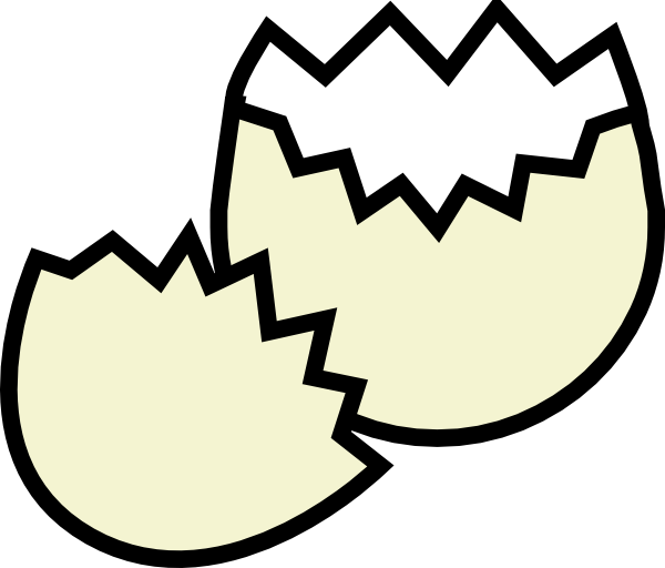 Egg Shell Clip Art (600x512)