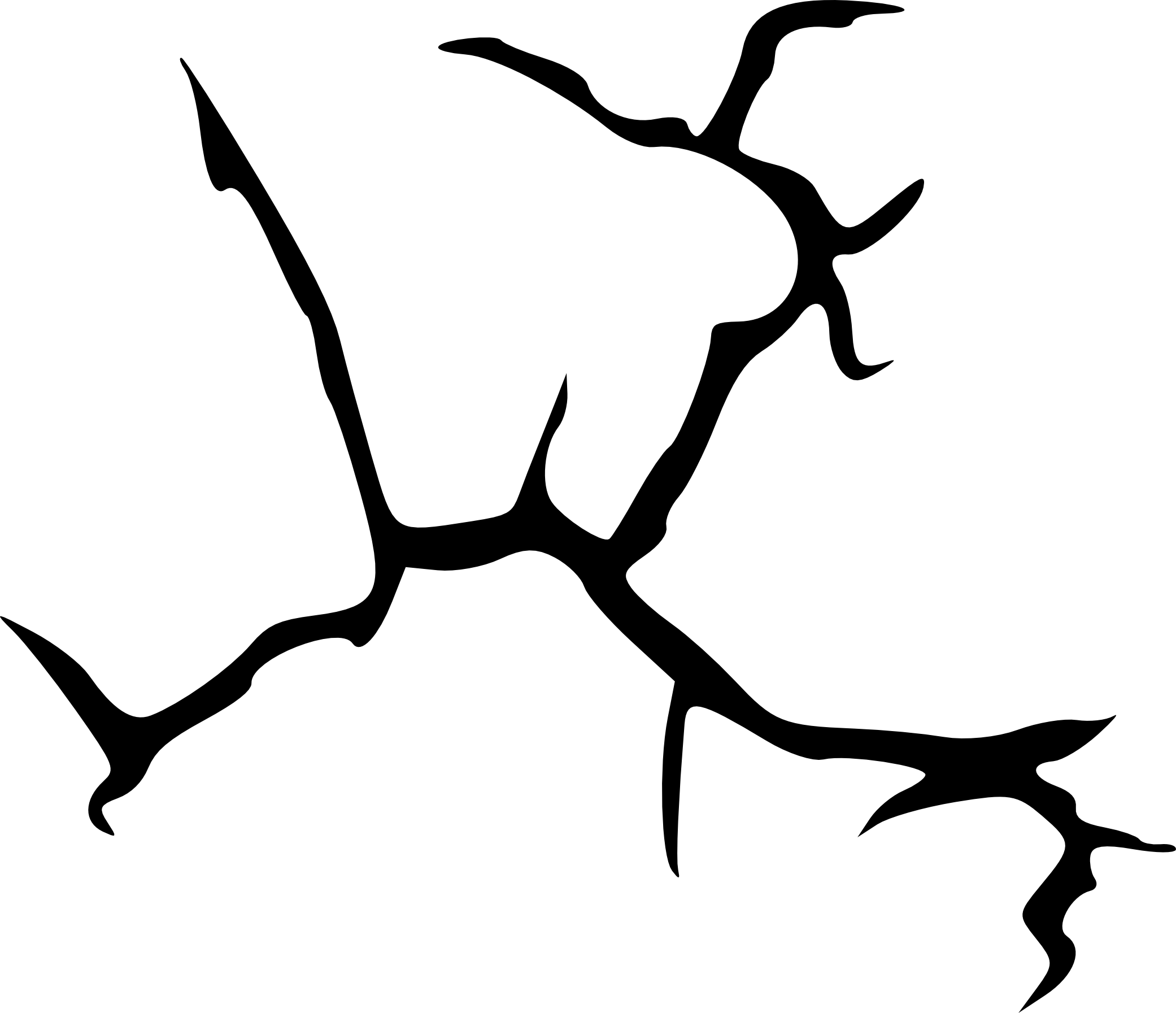 20 Crack - Cracks Clipart Transparent (2082x1793)