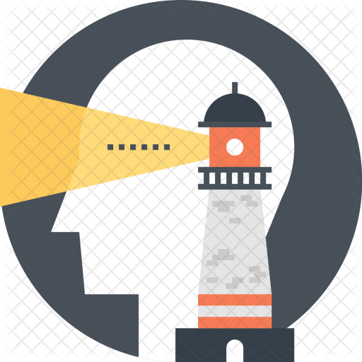 Lighthouse Icon - Vision Icon Png (512x512)