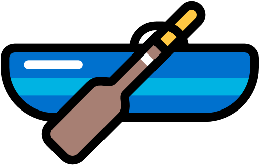 Pin Explorer Ship Clipart - Clipart Canoe With Transparent Background (512x512)