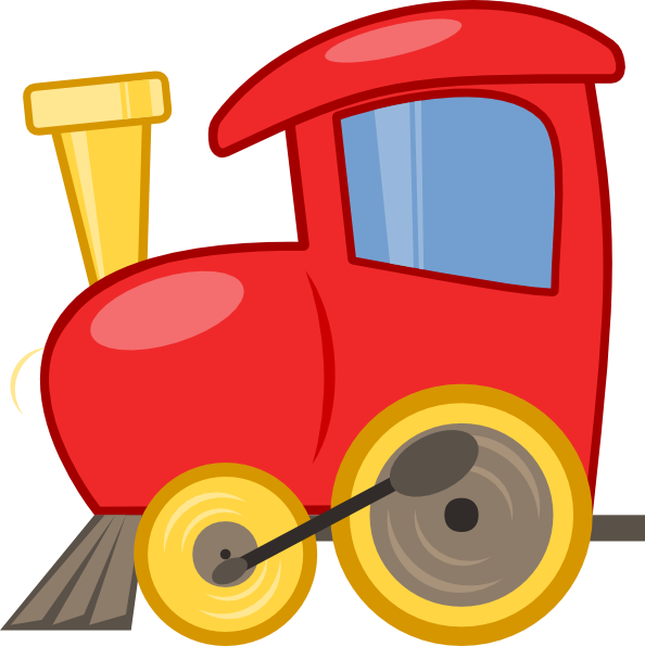 Loco Train Clip Art At Clker - Train Engine Clipart (718x720)