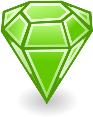 Emerald Stone Icon Png Png Images - Emerald Icon (400x400)
