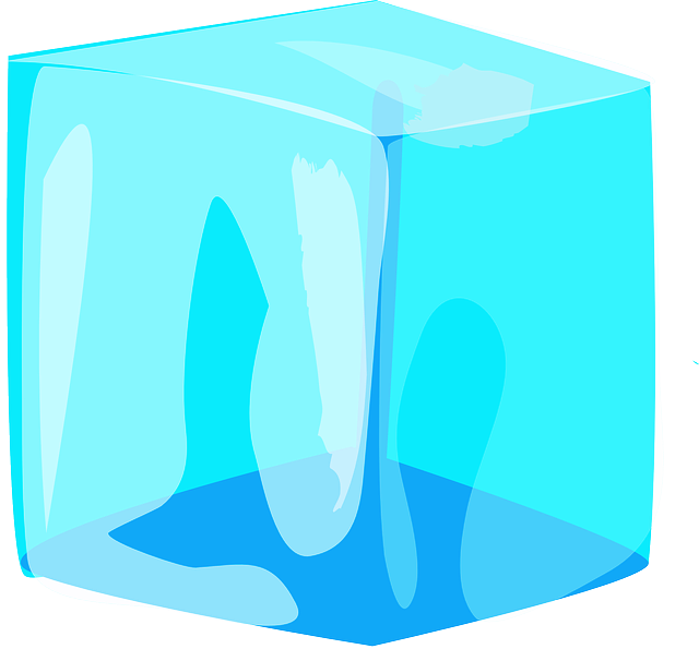 Drawing Ice Cube Clip Art - Drawing Ice Cube Clip Art (640x595)