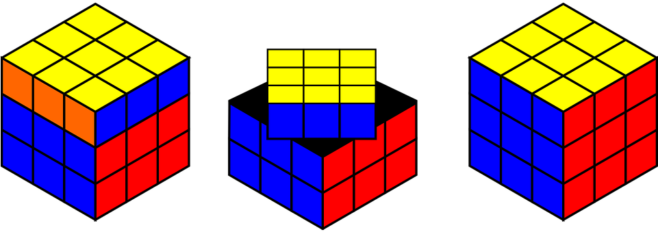 Do - Solved Rubik's Cube Clip Art (960x480)