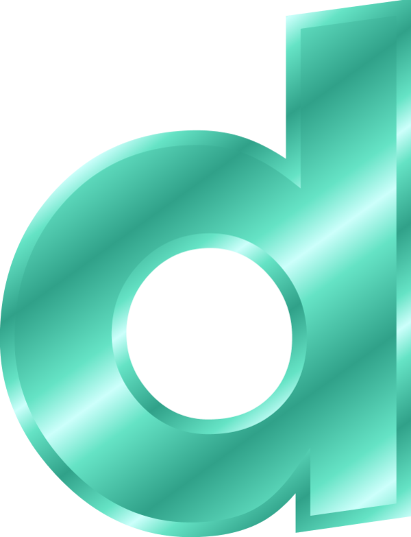 Alphabet Letter D Small Vector Clip Art U5gh8o Clipart - Letter D In Gold (600x783)