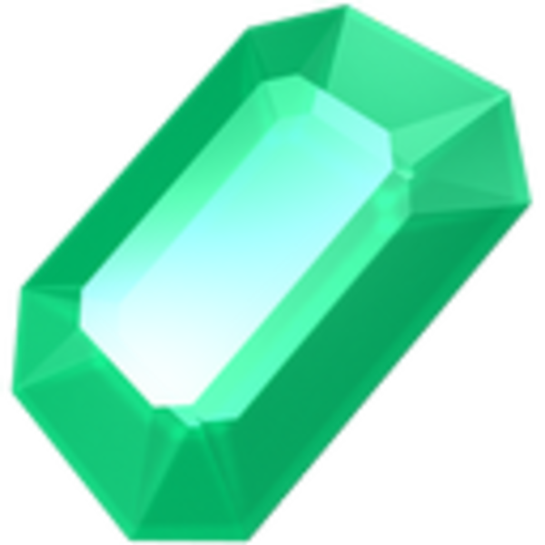 Emerald Clipart - Emerald Icon (600x600)