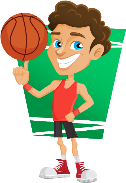 28 Collection Of Basketball Players Clipart Png - Basketball (540x704)