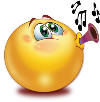 Party Whistle - Whistle Emoji (384x384)