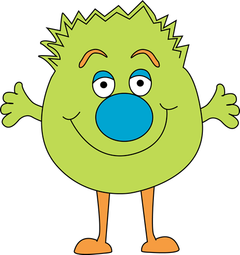 Monster Clipart Funny Monster - Cartoon Monsters Funny (471x500)