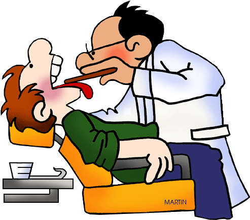 Dentist Clipart - Dentist's Clipart (576x453)