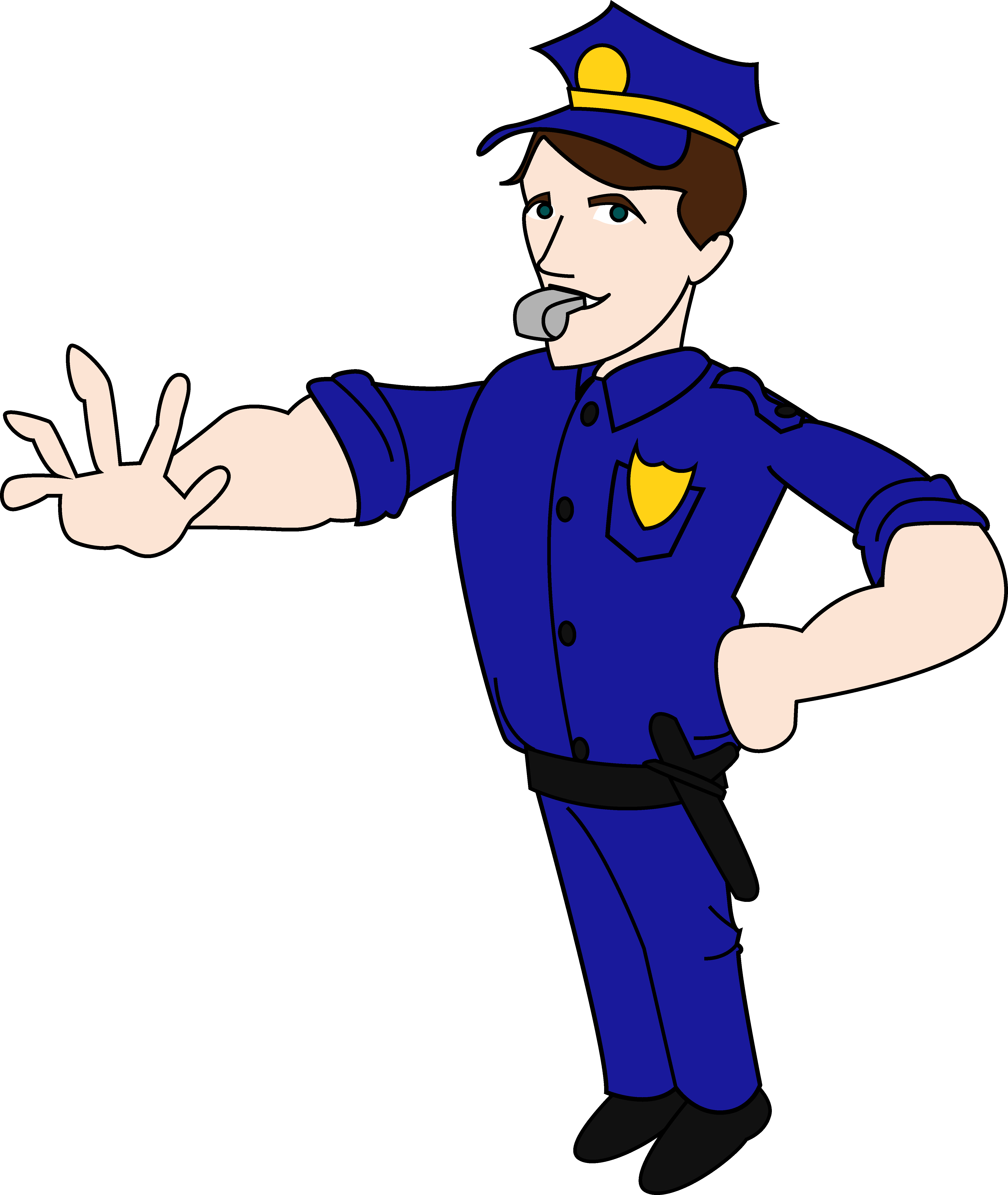 Related Police Clipart - Policeman Clipart (4802x5691)