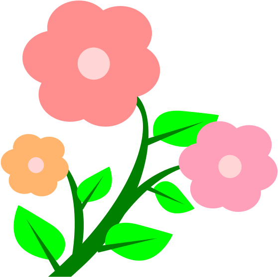 This Clipart Was Made From Over 30000 Free Images At - Clip Art Flowers Gif (666x666)