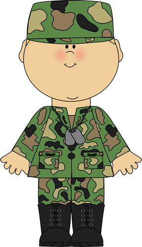 Uniform Clipart Army Hat - Clipart Army (287x500)