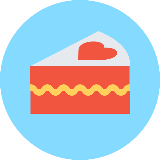 Piece Of Cake Free Icon - Piece Of Cake Icon (512x512)