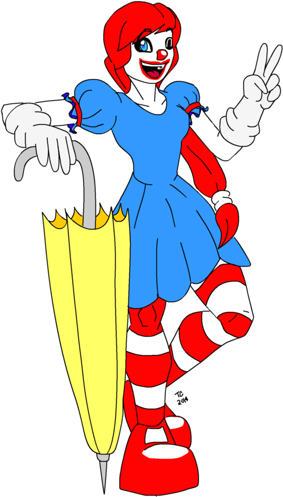 Clown Girl By Thelastmagician - Manga (748x1067)
