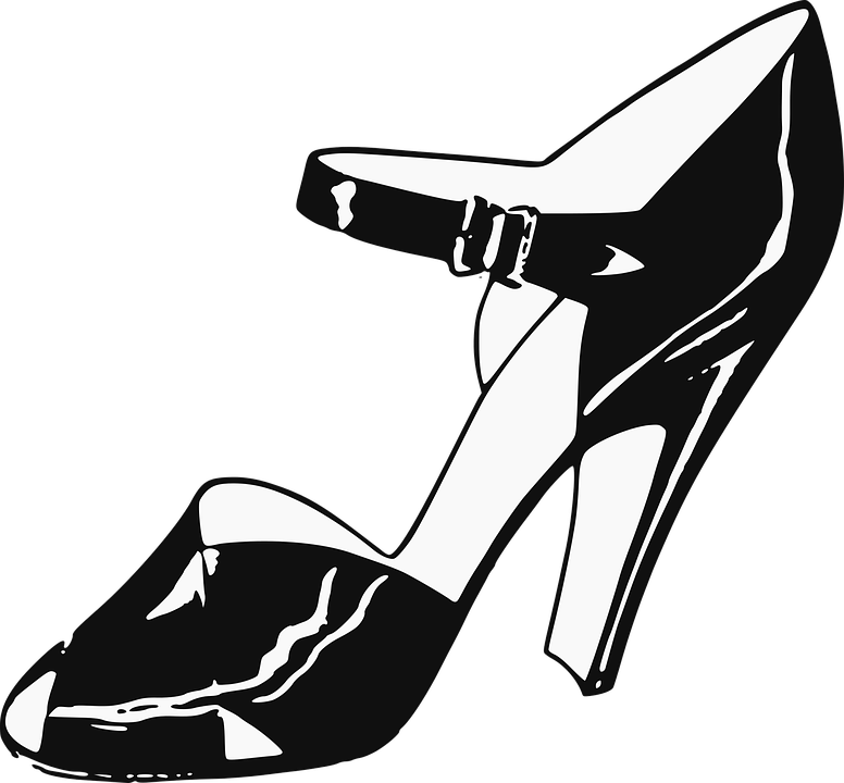 Dance Shoes Cliparts 3, Buy Clip Art - Ladies Chappal Clipart (776x720)