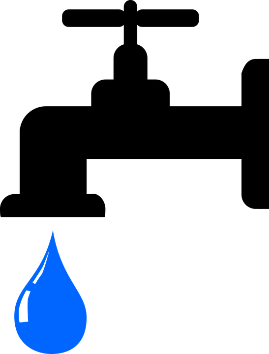 Drops Clipart Tap Water - Pro Beauty Sponge Blender 4 Pc Blue Sculptor Makeup (547x720)