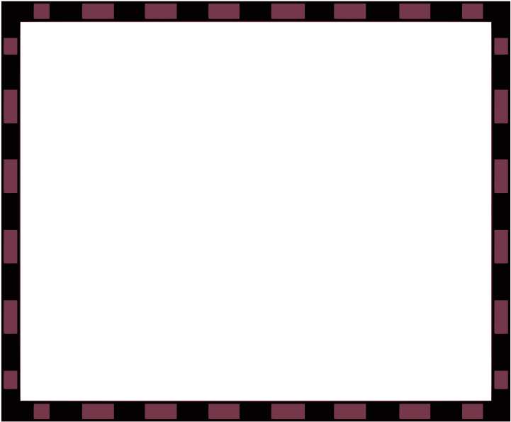 Menu Borders Clip Art - Black (800x660)