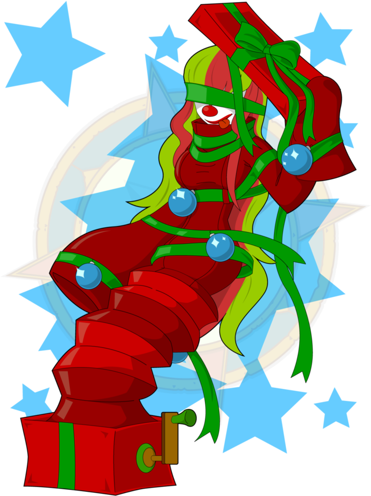 Clownclown The Christmas Clown By Dragon-fangx - The Christmas Clown (786x1017)