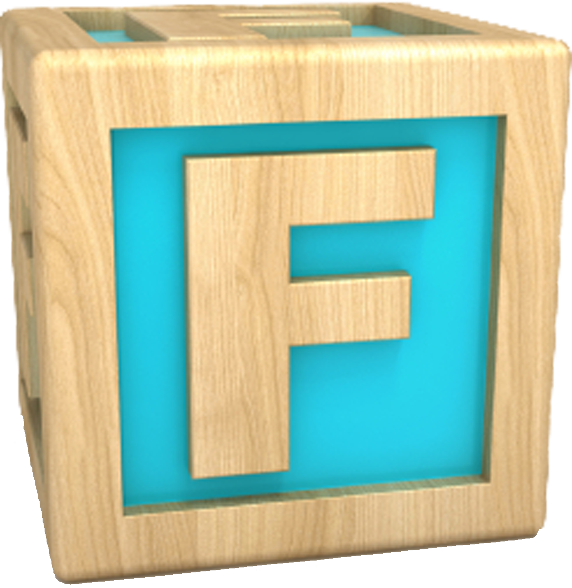 Letter F Clip Art Medium Size - Letter F Block Clip Art (1167x1200)