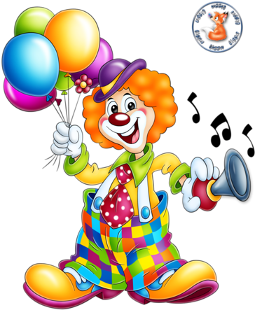 Клоун2 - Clown Clipart (375x500)