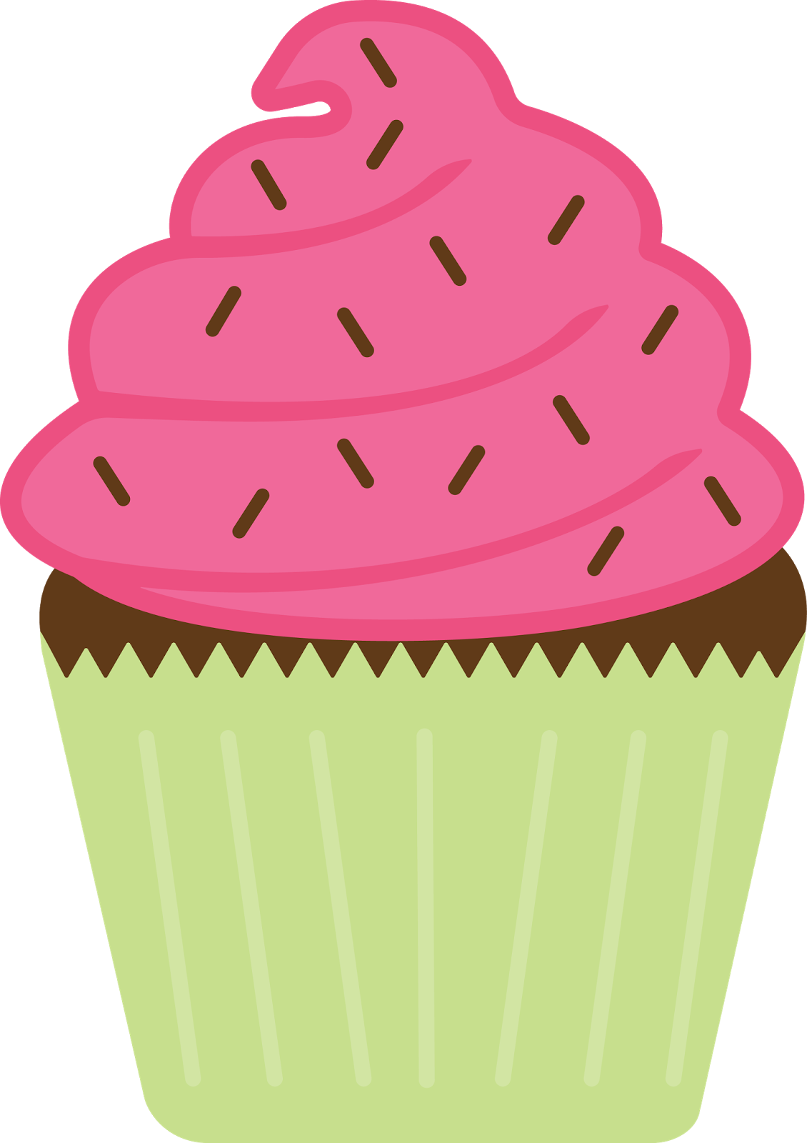 Tips For How To Trace Multi-color Images Or Jpegs In - Tracing Cupcake (1130x1600)