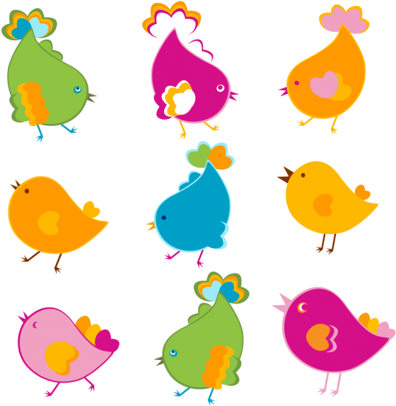 Dibujos De Pájaros - Pattern Design (600x600)
