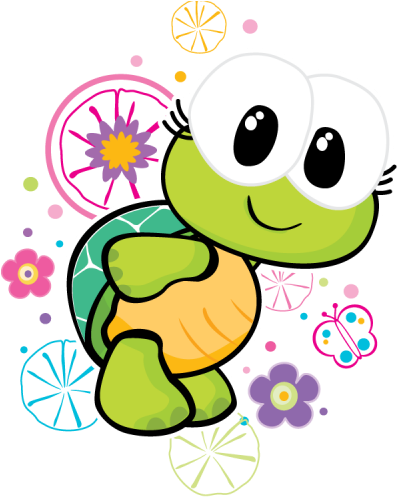 Turtle - Dibujos Para Decorar Cuadernos - (400x512) Png Clipart Download