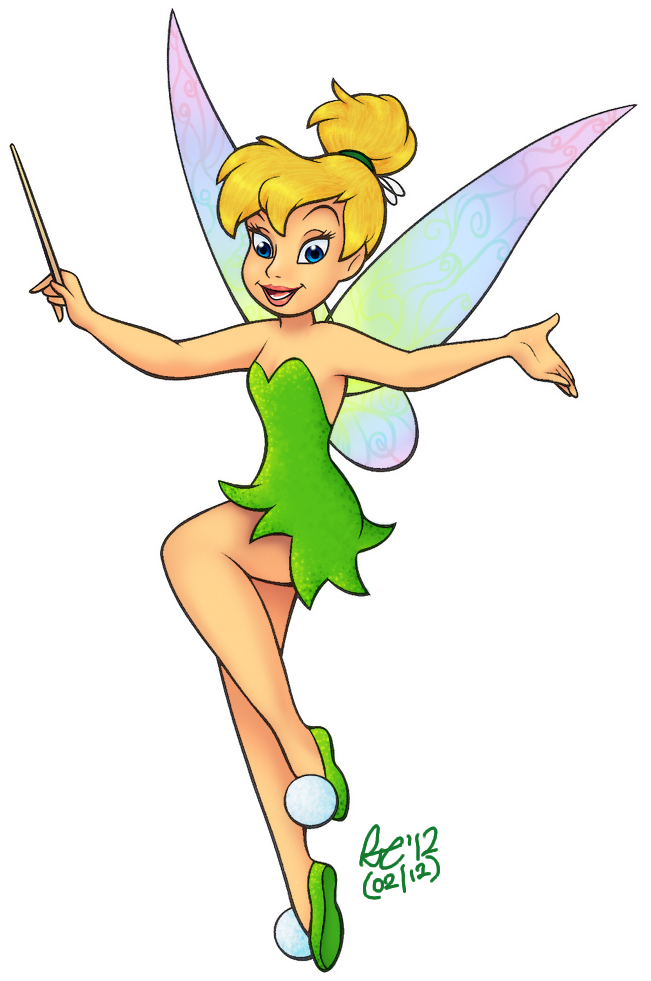 Exceptionnel Dessin De Fee Clochette En Couleur - Exceptionnel Dessin De Fee Clochette En Couleur (750x1100)